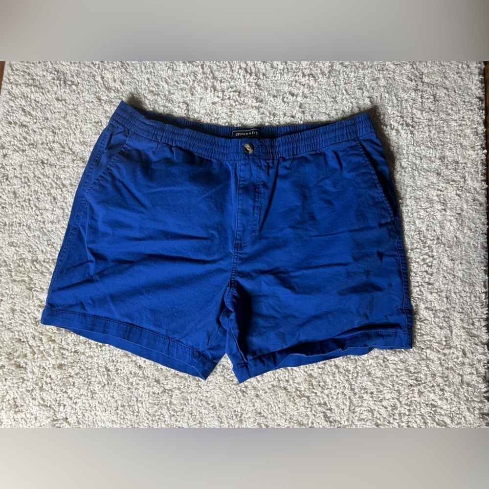 crown & ivy Royal Blue Men's Shorts
